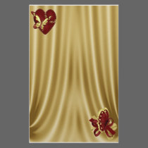 Butterflies and Ribbons stationery