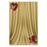Butterflies and Ribbons Stationery Design