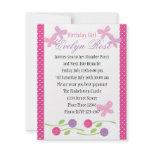 Butterflies and Roses invitations