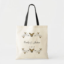 Butterflies and Swirls Bag