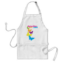 butterflies are cool apron