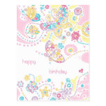Butterflies Birthday Postcard postcards