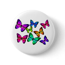Butterflies Button