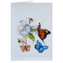 butterflies greeting cards