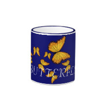 BUTTERFLIES COFFEE MUG