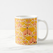 butterflies coffee mug