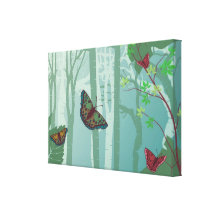 Butterflies Fantasy Canvas Print