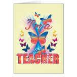 Butterflies I'm a Teacher cards