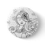 Butterflies In The Wind Pinback Button