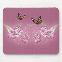 butterflies mouse pad