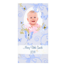 Butterflies Personalized Photo Card