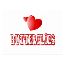 Butterflies Post Cards