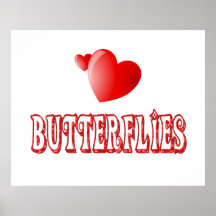 Butterflies Poster