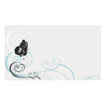 Butterflies Profile Card Business Cards