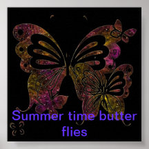 butterflies, Summer time butter flies Print