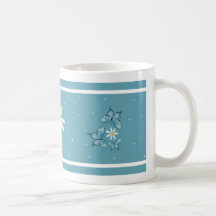 butterflies trio dots mug