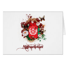 Butterfly Afghanistan Card