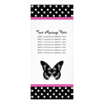 Butterfly and Polka Dots Rack Cards