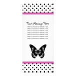 Butterfly and Polka Dots Rack Cards