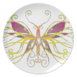 Butterfly Art Party Plates