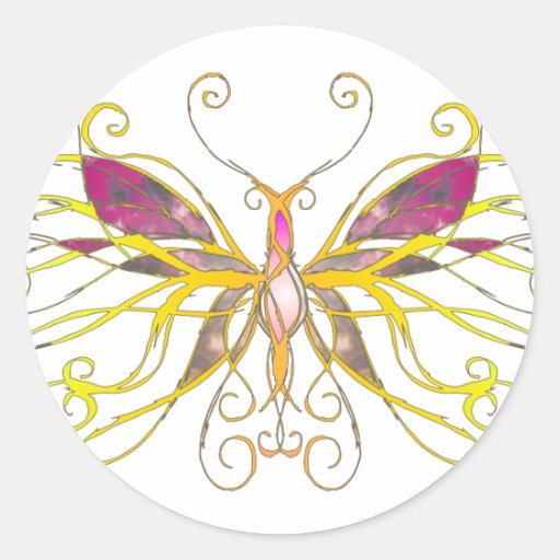 Butterfly Art Stickers