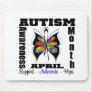 Butterfly - Autism Awareness Month Mousepads
