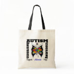 Butterfly Awareness - Autism Canvas Bag