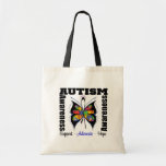 Butterfly Awareness - Autism Canvas Bag
