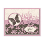 Butterfly Baby Postcard