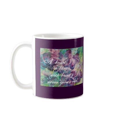 Butterfly Beauty Quote Artist's Love Coffee Mug by michelleys