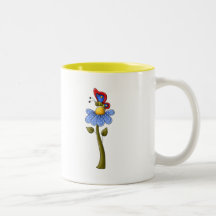 Butterfly - Bee Flower Coffee Mug