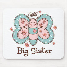 Butterfly Big Sister Mousepad