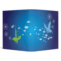 Butterfly Vinyl Binders