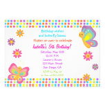 Butterfly Birthday Invitation