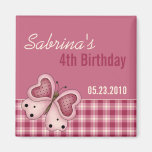 Butterfly · Birthday Invitation Magnet