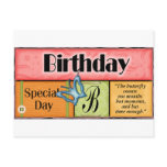 Butterfly Birthday Wishes Post Cards