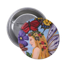 Butterfly Bliss Button