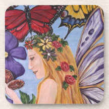 Butterfly Bliss Drink Coasters