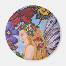 Butterfly Bliss Refrigerator Magnets