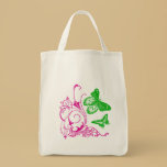 Butterfly Blue Organic Tote Bag