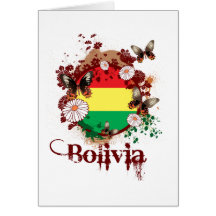 Butterfly Bolivia Greeting Card