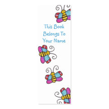 Butterfly Book Marks! Business Card Templates