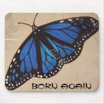 butterfly (born again) mousepads
