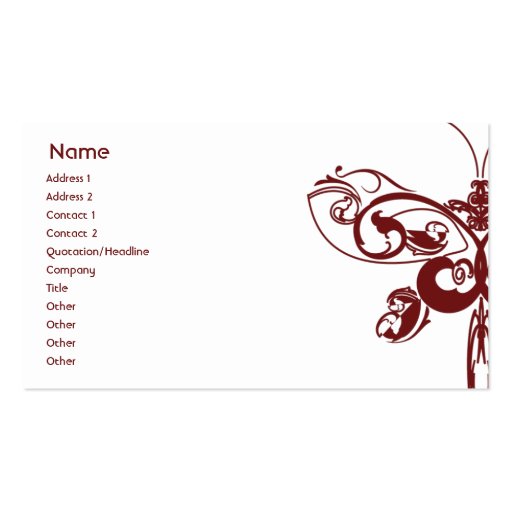 Butterfly - Business Business Card Templates