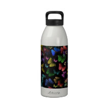 Butterfly butterfly reusable water bottles