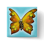 Butterfly Pinback Buttons