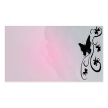 butterfly card business cards
