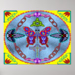Butterfly Celtic Knot Print