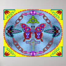 Butterfly Celtic Knot Print