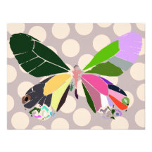 butterfly colors dottie version custom invitations